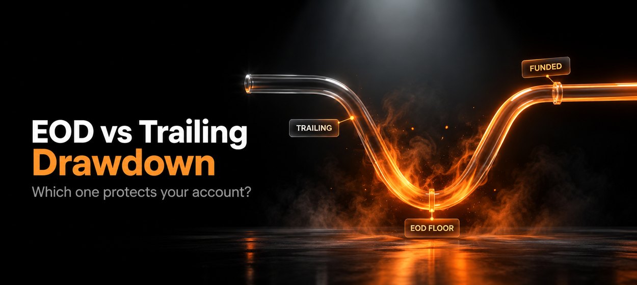 EOD vs Trailing Drawdown: Which One Protects Your Account?