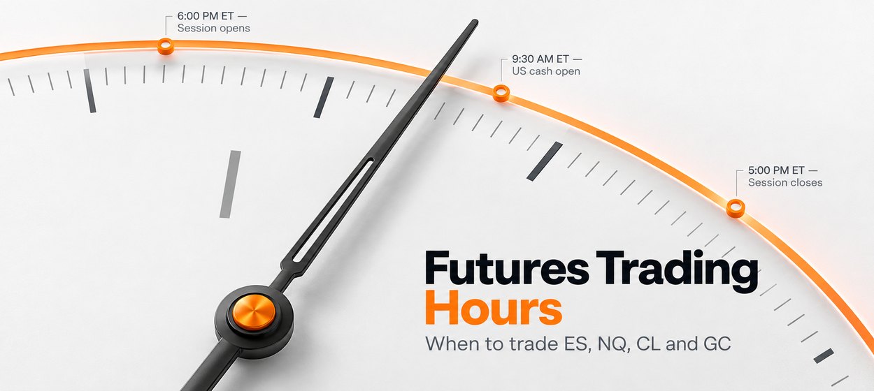 Futures Trading Hours: When to Trade ES, NQ, CL and GC