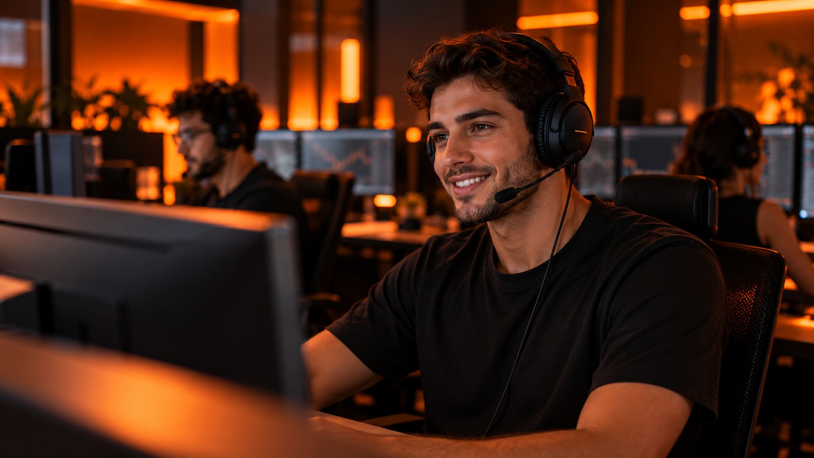 Ftytrade support team at work